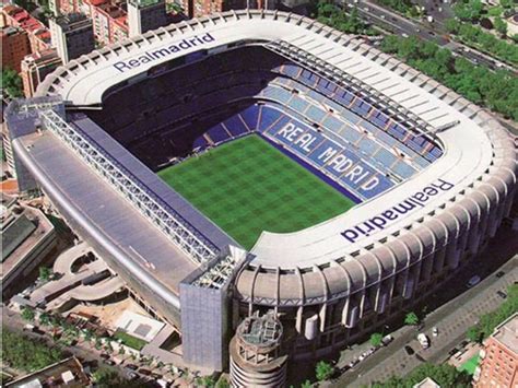 Santiago Bernabéu es una estructura artificial que esta en Madrid ...