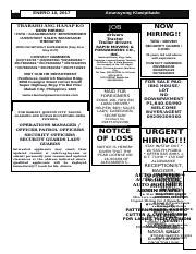 BUSMISC - Page 13 Classified Ads.docx - 13 Enero 10 2017 Trabaho Ang ...