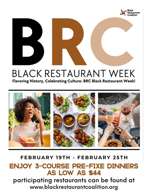 BRC BLACK RESTAURANT WEEK | blackrestaurantcoalition.org