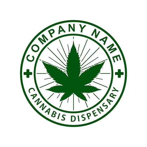 Premium Vector | Medical cannabis marijuana logo