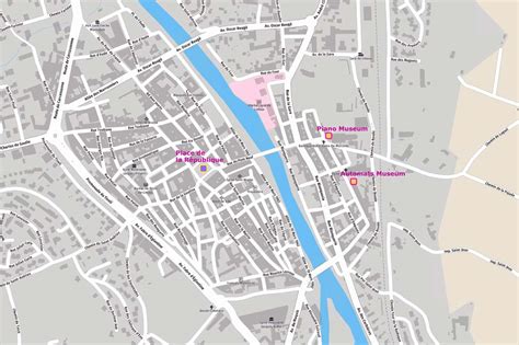 Limoux Town Map, by Provence Beyond