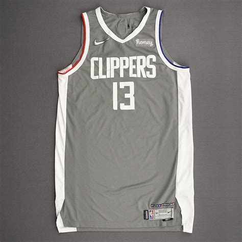 Paul George - Los Angeles Clippers - Game-Worn - Earned Edition Jersey ...