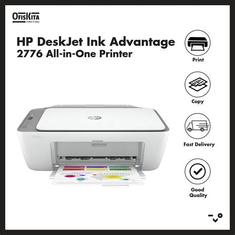 Ofiskita | HP DeskJet Ink Advantage 2776 All-in-One Printer