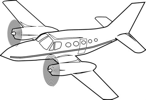 10 Free Airplane Coloring Pages for Kids | | BestAppsForKids.com