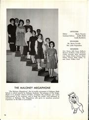 Francis T Maloney High School - Janus Yearbook (Meriden, CT), Class of 1962, Page 57 of 136