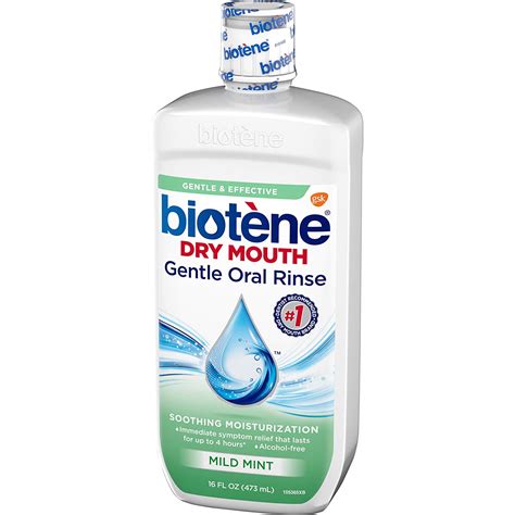 Biotene Dry Mouth Gentle Oral Rinse Mild Mint 16 Ounces 48582004566 | eBay