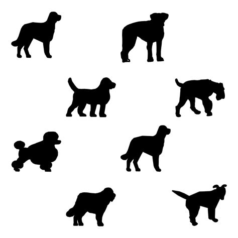 Dogs Silhouettes Free Stock Photo - Public Domain Pictures