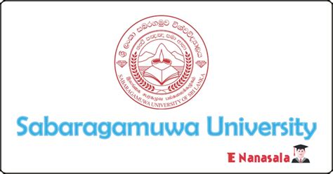 Sabaragamuwa University (SU) - Bursar