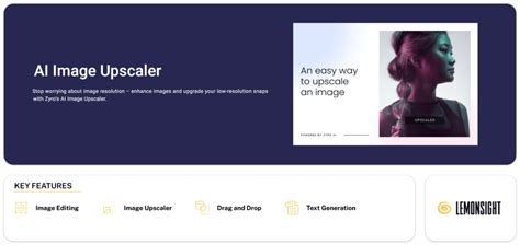Zyro AI Image Upscaler | Enhance Image Quality Effortlessly