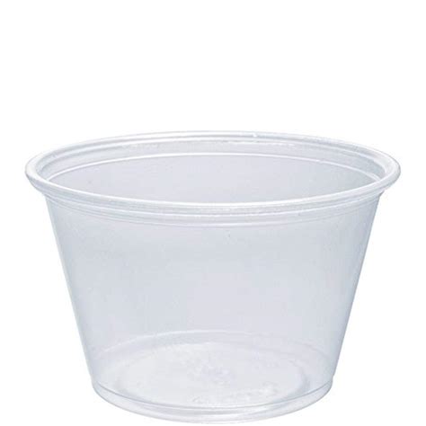 Amazon.com: Dart 400PC 4 oz Clear PP Portion Container (Case of 2500) : Health & Household