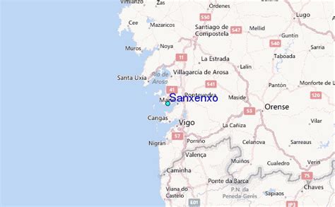 Sanxenxo Tide Station Location Guide