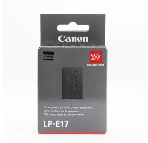 خرید باتری اصلی کانن مدل Canon LP-E17 Lithium-Ion Battery Pack Org | باتری دوربین