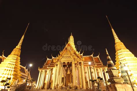 Beautiful Grand Palace at Night Stock Photo - Image of bangkok, grand: 22398000