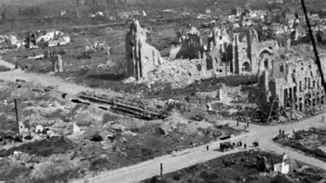 New footage of World War I shows war-torn battlefields - BBC News