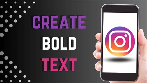 How to Create Bold text for Instagram - YouTube