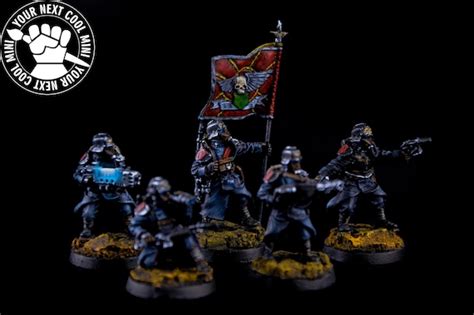 CUSTOM ORDER Warhammer 40k. Death Korps of Krieg Command Squad | Etsy