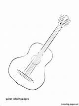 Acoustic Guitar Coloring Pages At GetDrawings  Free Download sketch template