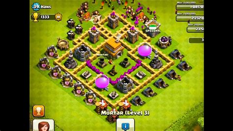 Clash Of Clans Best Base Town Hall Level 6