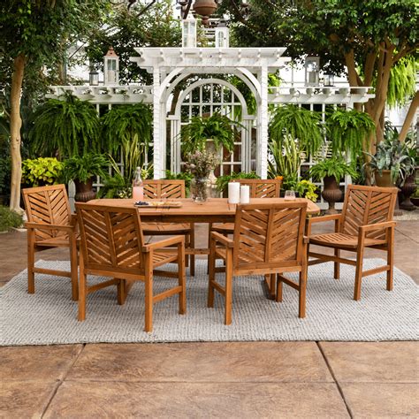 Manor Park Outdoor Patio Dining Set, 7 Piece, Multiple Colors and Styles - Walmart.com | Patio ...