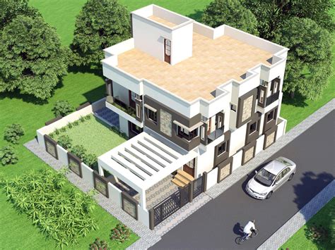 casatreschic interior: India Pakistan House Design & 3D Front Elevation