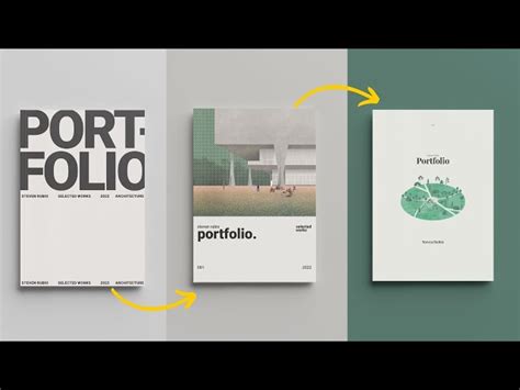 Architecture Portfolio Cover Page Ideas