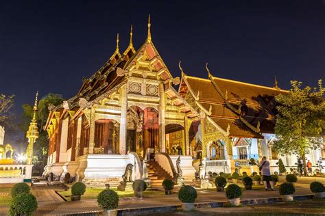 Wat Phra Singh temple in Chiang Mai | Stock image | Colourbox