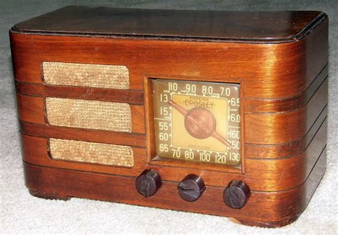 Vintage Crosley Wood Table Radio, Model 52TF, AM Band, 5 V… | Flickr