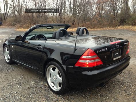 1999 Mercedes - Benz Slk 230 Black Beauty Sport Package 17 " Amg Wheels ...