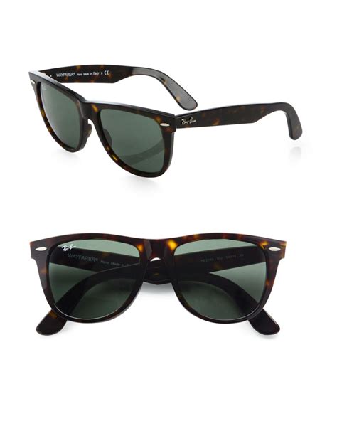 Ray-Ban Classic Wayfarer Sunglasses in Black | Lyst