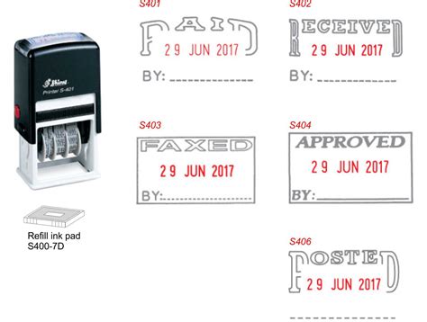 Qoo10 - Date Stamp : Stationery & Supplies