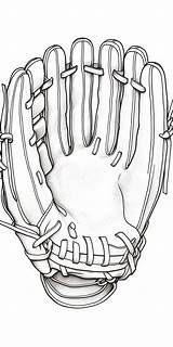 Baseball Glove Coloring Pages For Kids Fun & Free Printable  sketch template