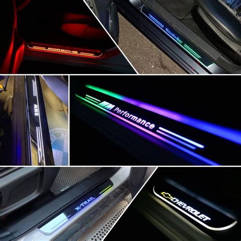 Illuminated Custom LED Door Sill Lights|CarLEDLogo