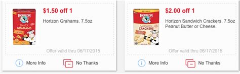 Meijer: 4 New High-Value Horizon Coupons - All Natural Savings