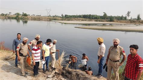 Stunning! Industrial Discharge Alongside Satluj River Used To Brew ...