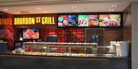 Bourbon St Grill - Digital Menu Board Video Wall - Fairview Park, Toronto – #1 IT and Digital ...