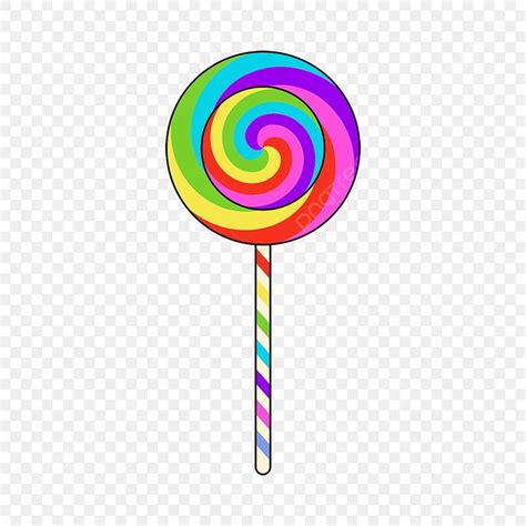 Swirl Lollipop Clipart Hd PNG, Colorful Vector Clipart Swirl Lollipop Lolipop Clipart, Lollipop ...