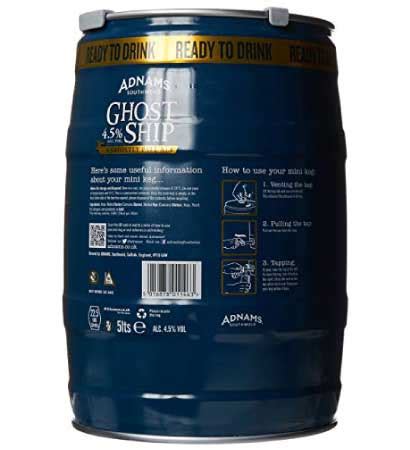 Adnams Pale Ale, Ghost Ship Mini Keg | Ztore