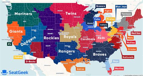 Map of MLB "Fandom" Across the U.S. [OC] : r/dataisbeautiful