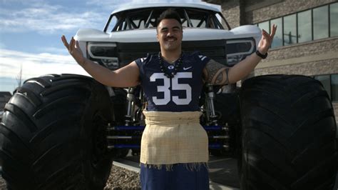 Tonga Tough: BYU's Houston Heimuli Gives Back To Tsunami Relief