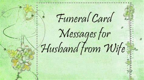 Funeral Messages