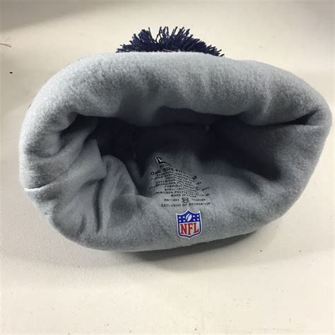 New England Patriots NFL NEW ERA Beanie Toboggan Hat Light Navy | eBay