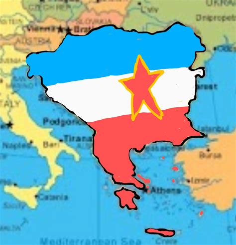 YUGOSLAVIA 2023 : r/ShittyMapPorn