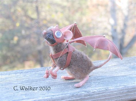 Steampunk Flying Mouse by ~Ghost-Horse on deviantART Hand Beaded Embroidery, Hand Beading ...