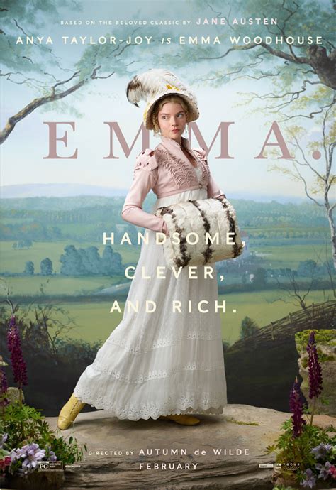 "Emma" Character Posters | Tom + Lorenzo | Emma movie, Emma woodhouse, Jane austen movies