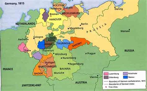 The origins of German unification: 1815-1848 | History revision for ...