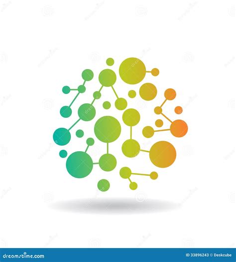 Color Circles Network Logo Stock Photos - Image: 33896243