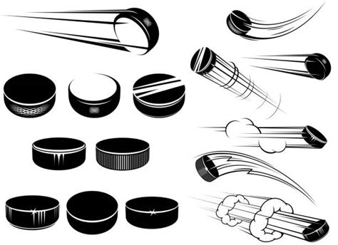 Hockey Puck Clipart Black And White