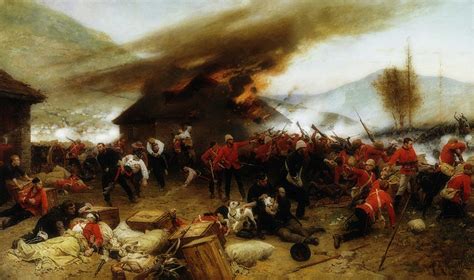 Battle Of Rorke's Drift Painting by Mountain Dreams