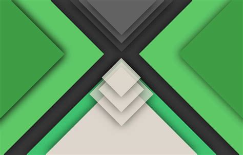 Green And White Geometric Wallpapers - Wallpaper Cave