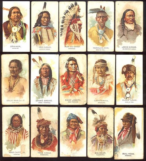 Portraits of Great Native American Chiefs - Earthly Mission Native ...